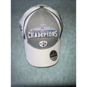 Steelers NFL Official Super Bowl 40 Hat Ball Cap Trucker New One Size Reebok